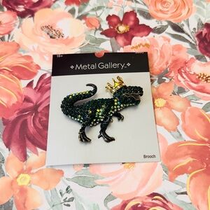 Gallery Regal Green Reptile Brooch